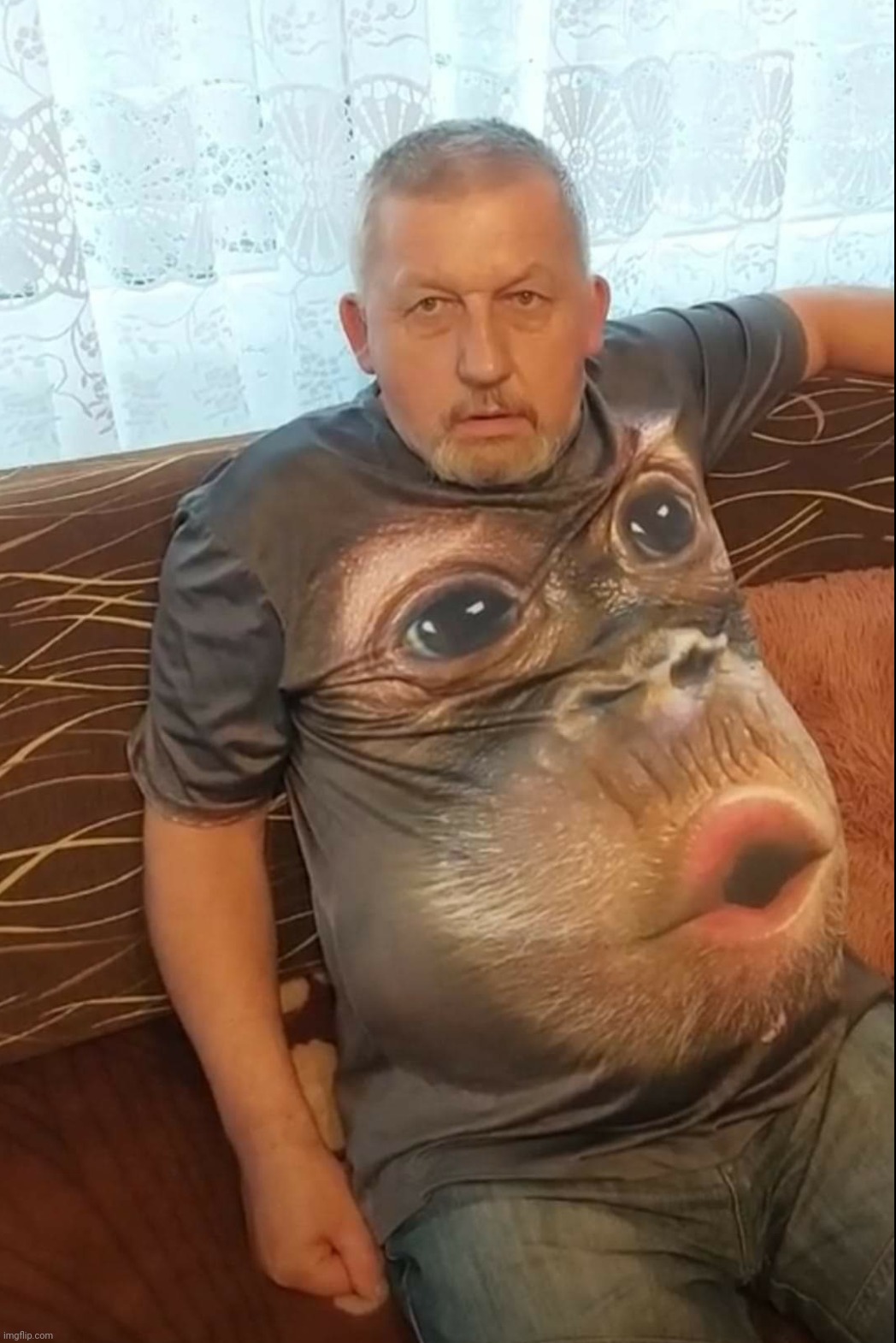 monke t-shirt | made w/ Imgflip meme maker