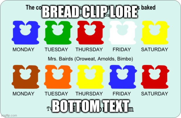 bruh | BREAD CLIP LORE; BOTTOM TEXT | image tagged in memes,bread | made w/ Imgflip meme maker