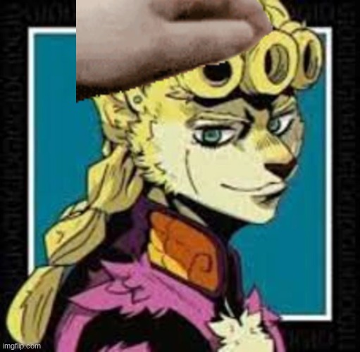 (pets more) | image tagged in jojo's bizarre adventure | made w/ Imgflip meme maker