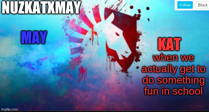 E | when we actually get to do something fun in school | image tagged in e | made w/ Imgflip meme maker