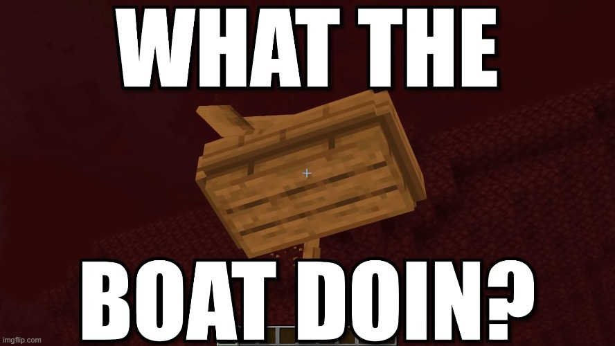 What the boat doin? | made w/ Imgflip meme maker