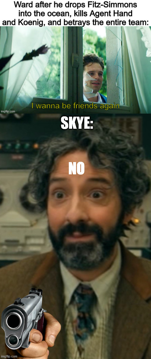 SKYE: NO | made w/ Imgflip meme maker