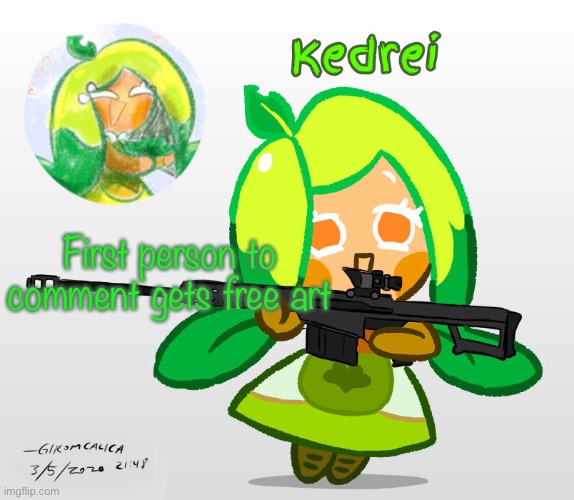 M | First person to comment gets free art | image tagged in m | made w/ Imgflip meme maker