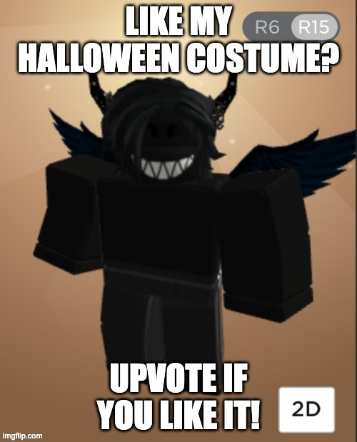 happy halloween | image tagged in roblox | made w/ Imgflip meme maker