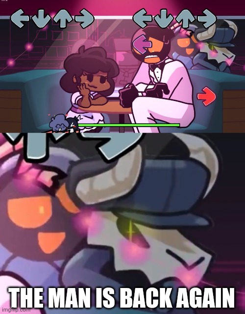 AND HE'S CARRYING LIL WHITTY *DIES* | THE MAN IS BACK AGAIN | made w/ Imgflip meme maker