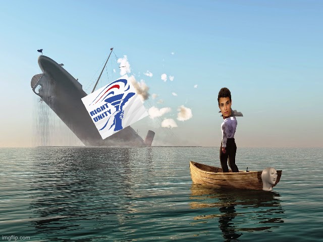 Sinking Ship | image tagged in sinking ship | made w/ Imgflip meme maker