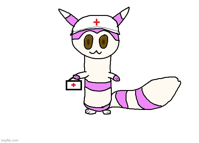 medic furret (hes a shiny) ALSO NO SHIPPING | made w/ Imgflip meme maker