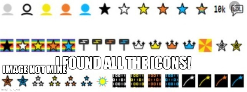Strange that after who_am_i's icon theres a blue variation of the shooting star | IMAGE NOT MINE; I FOUND ALL THE ICONS! | image tagged in imgflip icons,imgflip | made w/ Imgflip meme maker