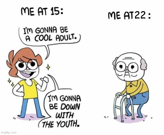 22 | made w/ Imgflip meme maker