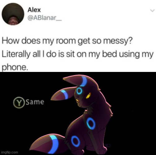 image tagged in umbreon y same | made w/ Imgflip meme maker