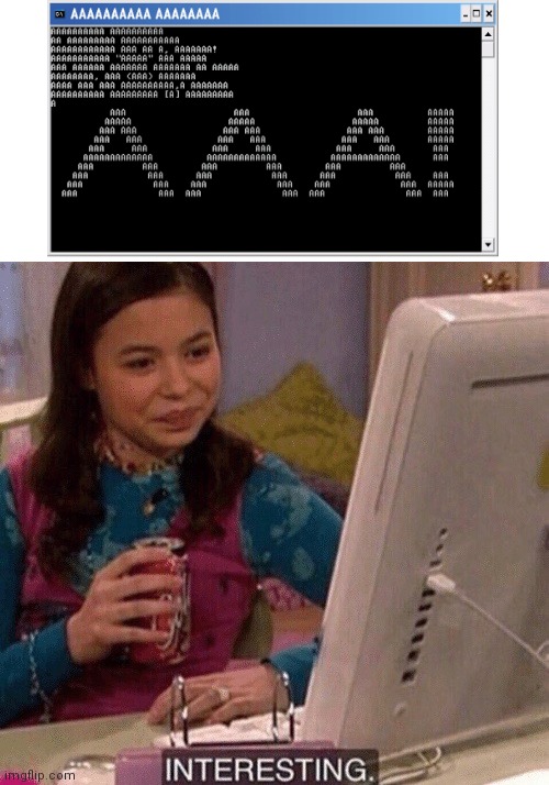 iCarly Interesting | image tagged in icarly interesting | made w/ Imgflip meme maker