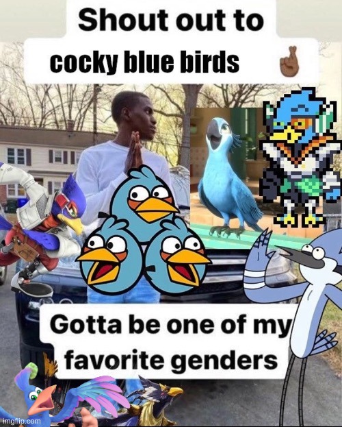 +blue kazooie | made w/ Imgflip meme maker