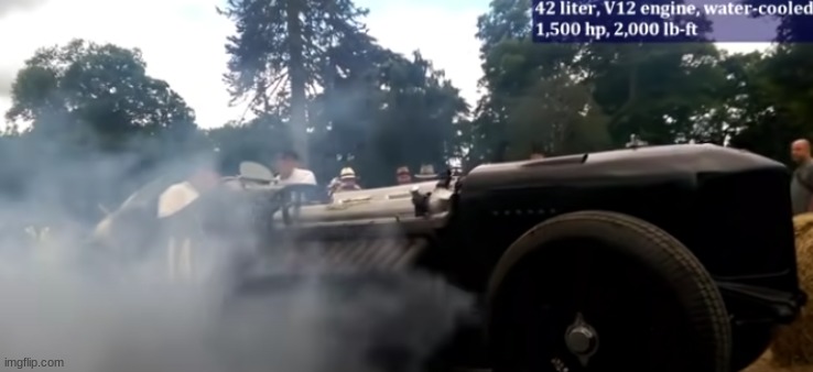packard-bentley has INSANE 42L ENGINE | made w/ Imgflip meme maker