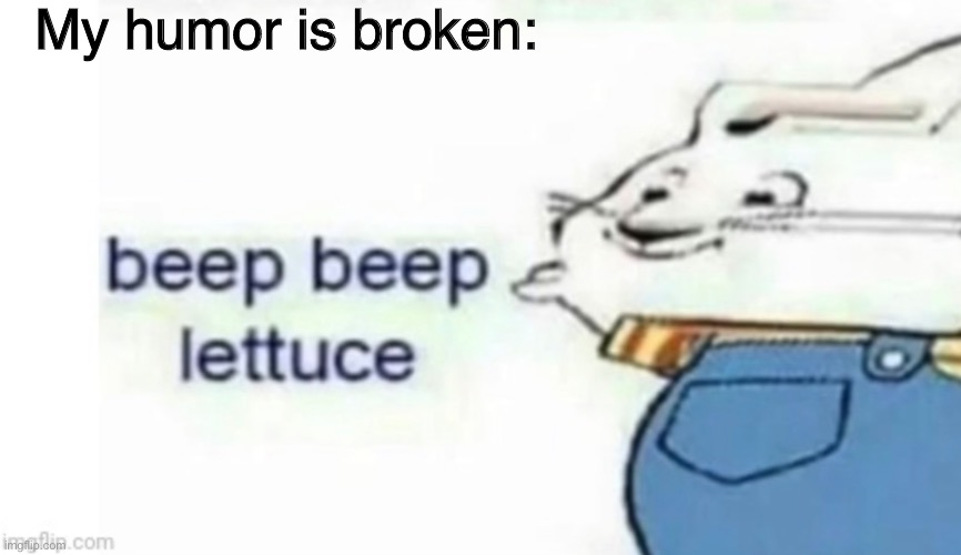 Help | My humor is broken: | made w/ Imgflip meme maker