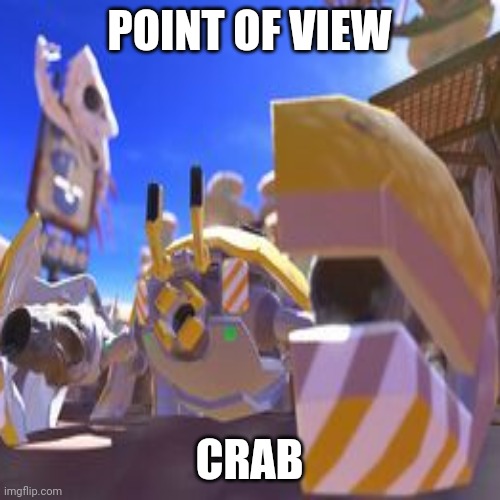 POINT OF VIEW; CRAB | made w/ Imgflip meme maker