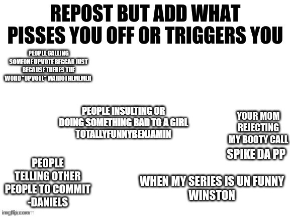 WHEN MY SERIES IS UN FUNNY
WINSTON | made w/ Imgflip meme maker
