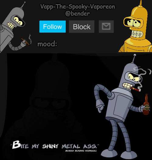 High Quality Bender temp Blank Meme Template