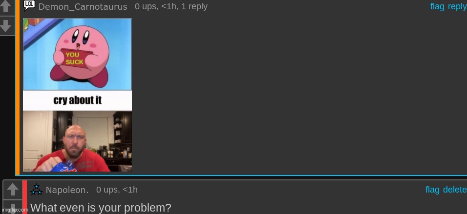 Toxic users out there hating me | made w/ Imgflip meme maker