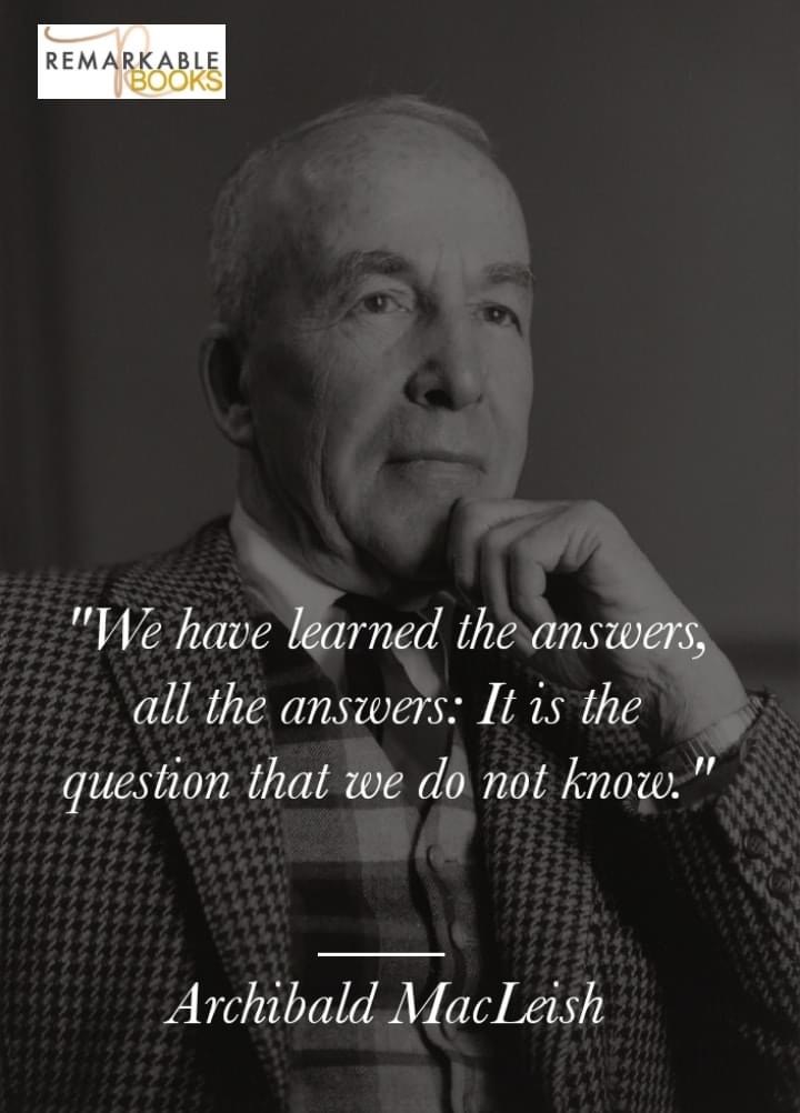 Archibald MacLeish quote Blank Template Imgflip