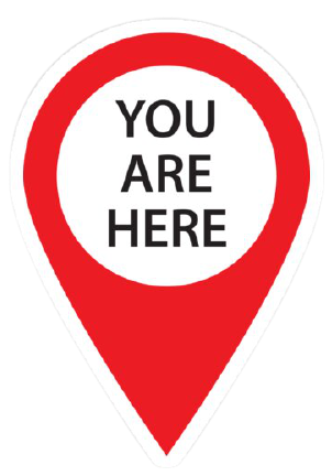 You are here sticker Blank Meme Template