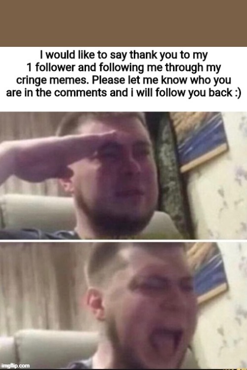 Follow me | image tagged in memes,third world success kid | made w/ Imgflip meme maker