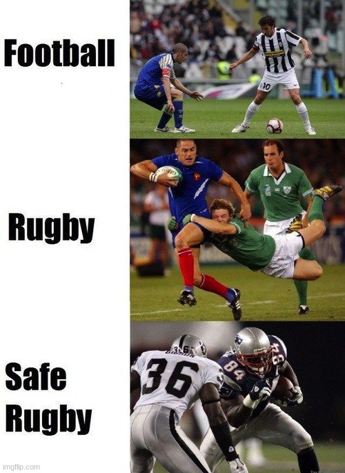 This is true | image tagged in memes,football,american football,rugby,funny,sports | made w/ Imgflip meme maker