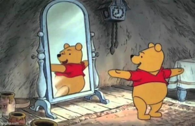 Happy Pooh Bear | image tagged in happy pooh bear | made w/ Imgflip meme maker