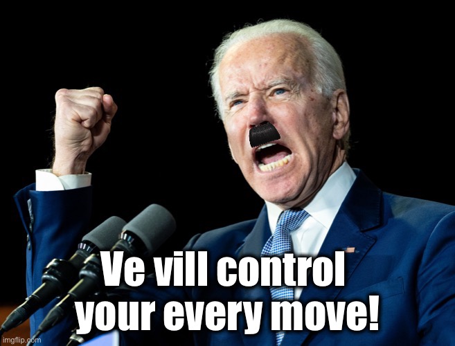 Herr fuhrer | Ve vill control 
your every move! | image tagged in herr fuhrer | made w/ Imgflip meme maker