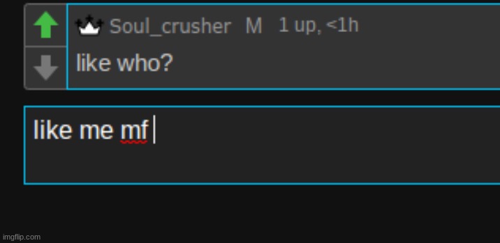 i forgor that i had a comment ban for a sec- | made w/ Imgflip meme maker