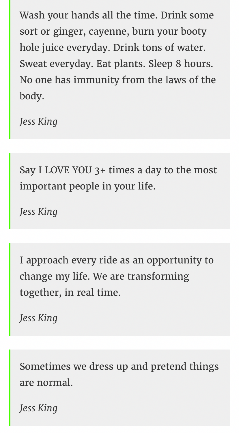 High Quality Jess King Peloton quotes Blank Meme Template