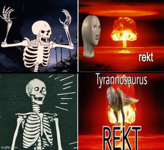 That meme template is better | image tagged in spooktober,spooky scary skeleton,spooky month | made w/ Imgflip meme maker