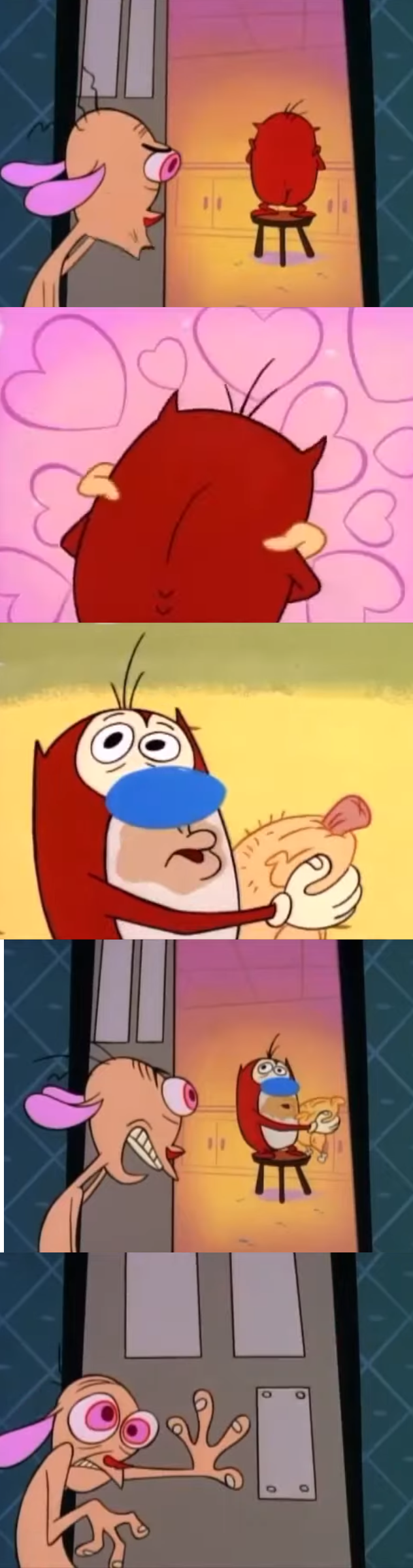 Ren and Stimpy Blank Meme Template