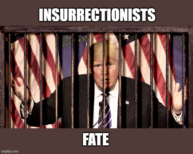 US supremacy lives or dies with Trump et als prosecution rulings | INSURRECTIONISTS; FATE | image tagged in trump,election 2020,insurrection,gop corruption,jan 6th,conspiracy | made w/ Imgflip meme maker