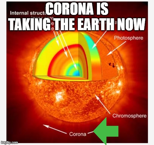 Corona | CORONA IS TAKING THE EARTH NOW | image tagged in welp | made w/ Imgflip meme maker