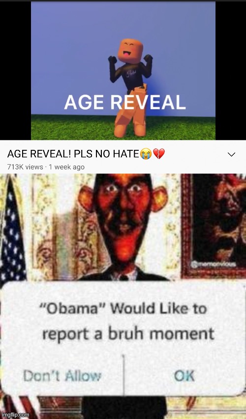 Mini rant in comments | image tagged in obama would like to report a bruh moment | made w/ Imgflip meme maker