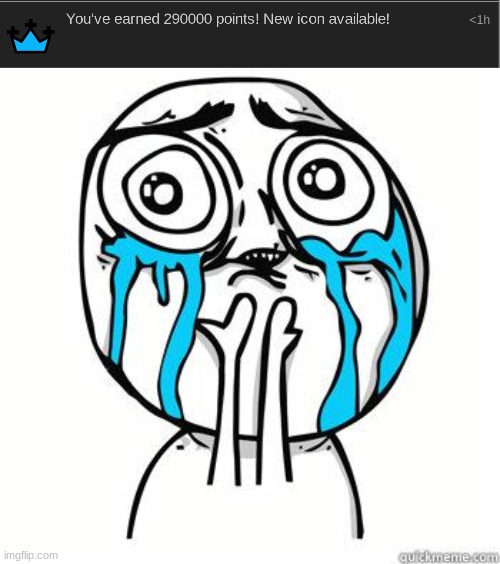 image tagged in crying face | made w/ Imgflip meme maker