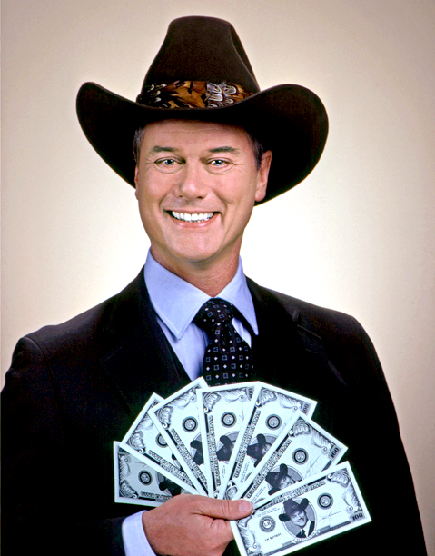 JR Ewing Blank Meme Template