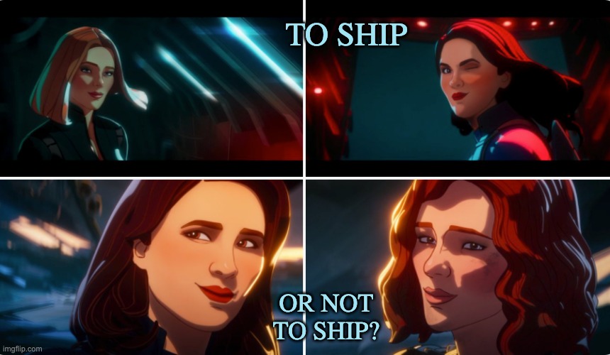 What if raised questions . . . | TO SHIP; OR NOT TO SHIP? | image tagged in ship,mcu,tv shows | made w/ Imgflip meme maker