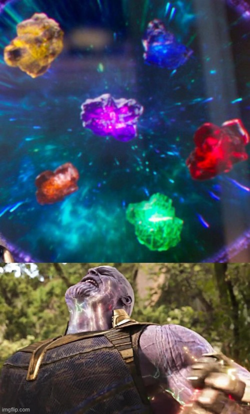 Thanos Infinity Stones | image tagged in thanos infinity stones | made w/ Imgflip meme maker