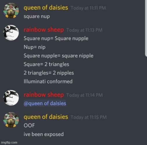 le ILLuNiNaTi | made w/ Imgflip meme maker