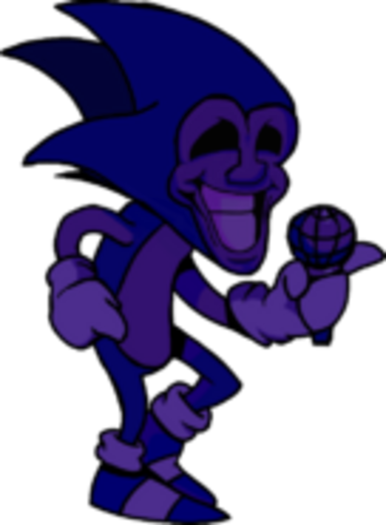 Dark Sonic (transparent) Meme Generator - Imgflip