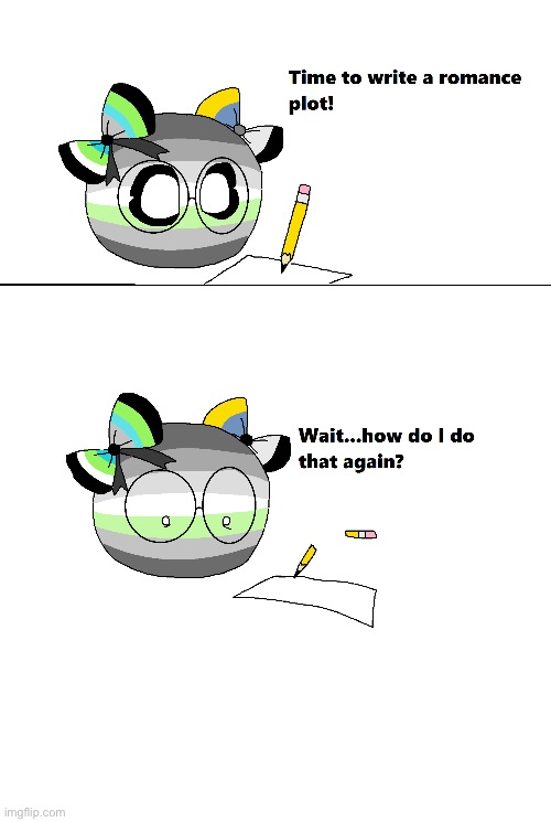 As an aromantic, I can relate! | made w/ Imgflip meme maker