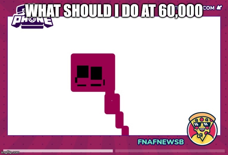 Purple guy | WHAT SHOULD I DO AT 60,000 | image tagged in purple guy | made w/ Imgflip meme maker