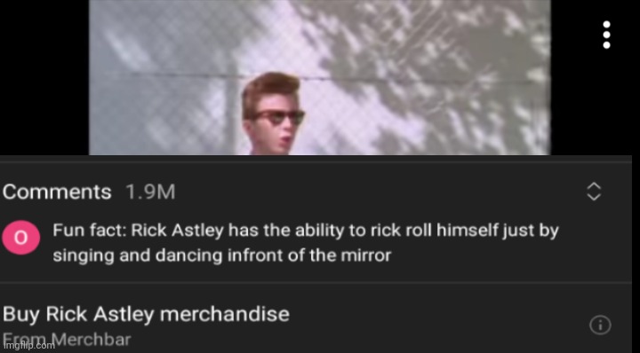 ???? | image tagged in fun,rick rolled | made w/ Imgflip meme maker