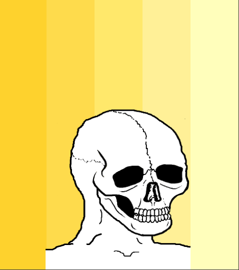 High Quality Skull Walls Blank Meme Template