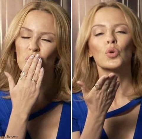 Kylie kiss | image tagged in kylie kiss | made w/ Imgflip meme maker