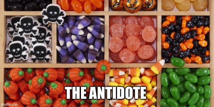 Trick or Treat? | THE ANTIDOTE | image tagged in gps,sensors | made w/ Imgflip meme maker