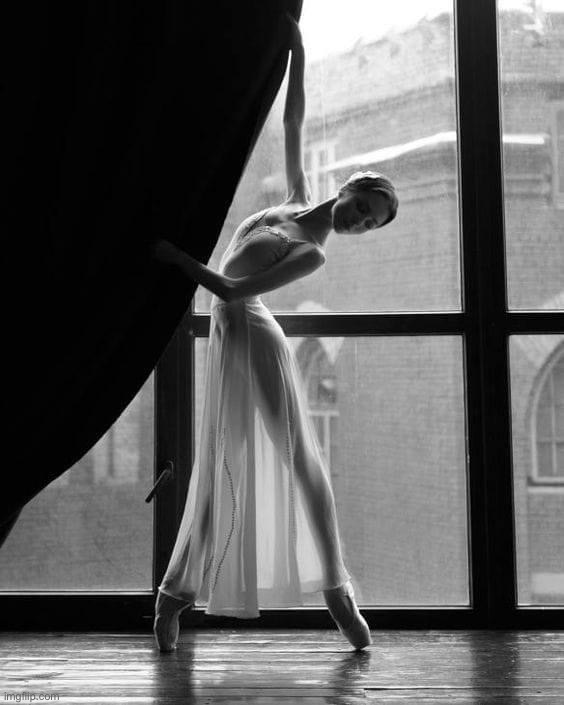 Dancer at windowsill | image tagged in dancer at windowsill | made w/ Imgflip meme maker