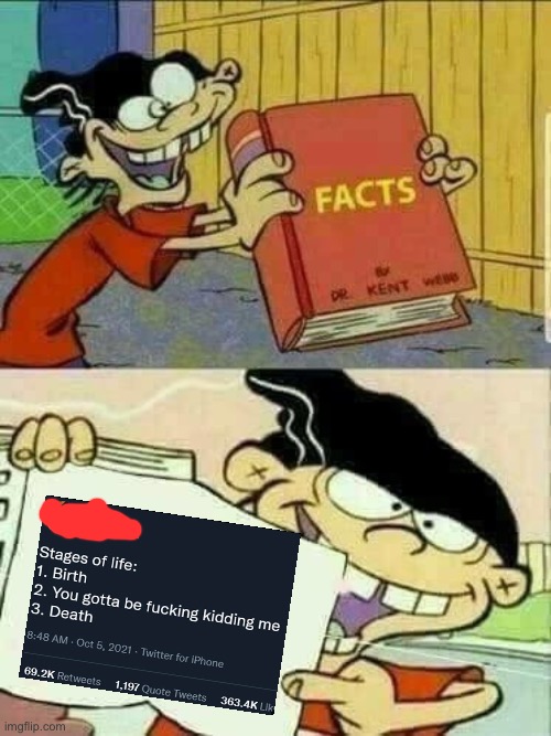 Lmao | image tagged in double d facts book | made w/ Imgflip meme maker