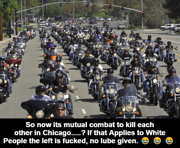 Mutual Combat in Chitcago | So now its mutual combat to kill each other in Chicago.....? If that Applies to White People the left is fucked, no lube given. 😂 😂 😂 | image tagged in chitcago,chicago,mutual combat,crush the commies | made w/ Imgflip meme maker